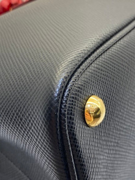 Prada Bicolor Galleria Tote Bag-handbag-Prada-The Closet Egypt