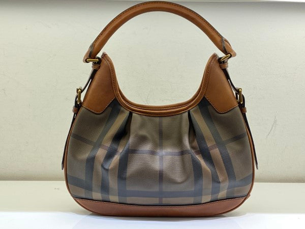 Burberry Camel House Check Hobo Bag-handbag-Burberry-The Closet Egypt