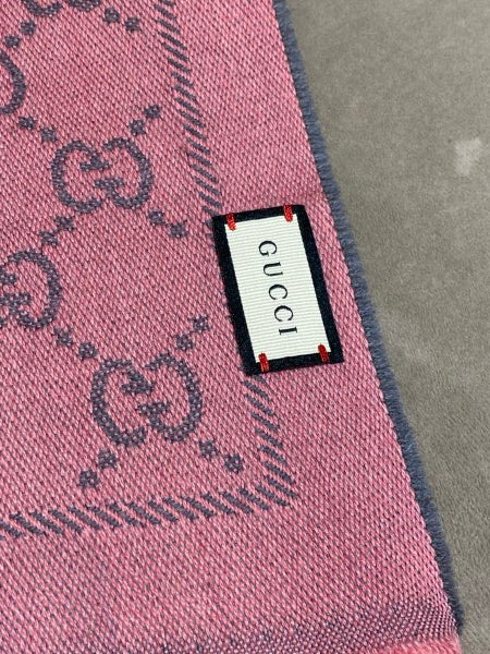 Gucci Bicolor Rectangular Shawl-Shawl-Gucci-The Closet Egypt