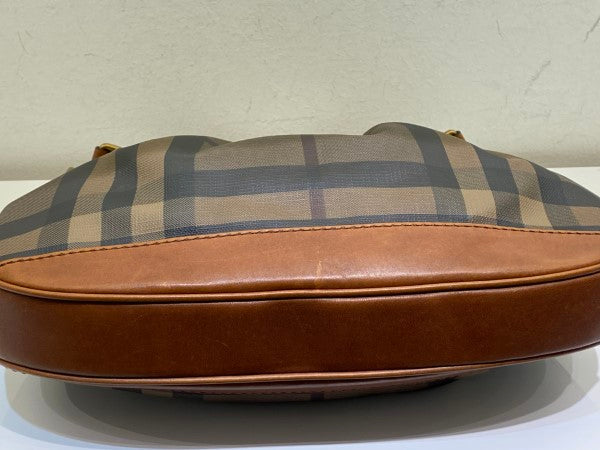 Burberry Camel House Check Hobo Bag-handbag-Burberry-The Closet Egypt