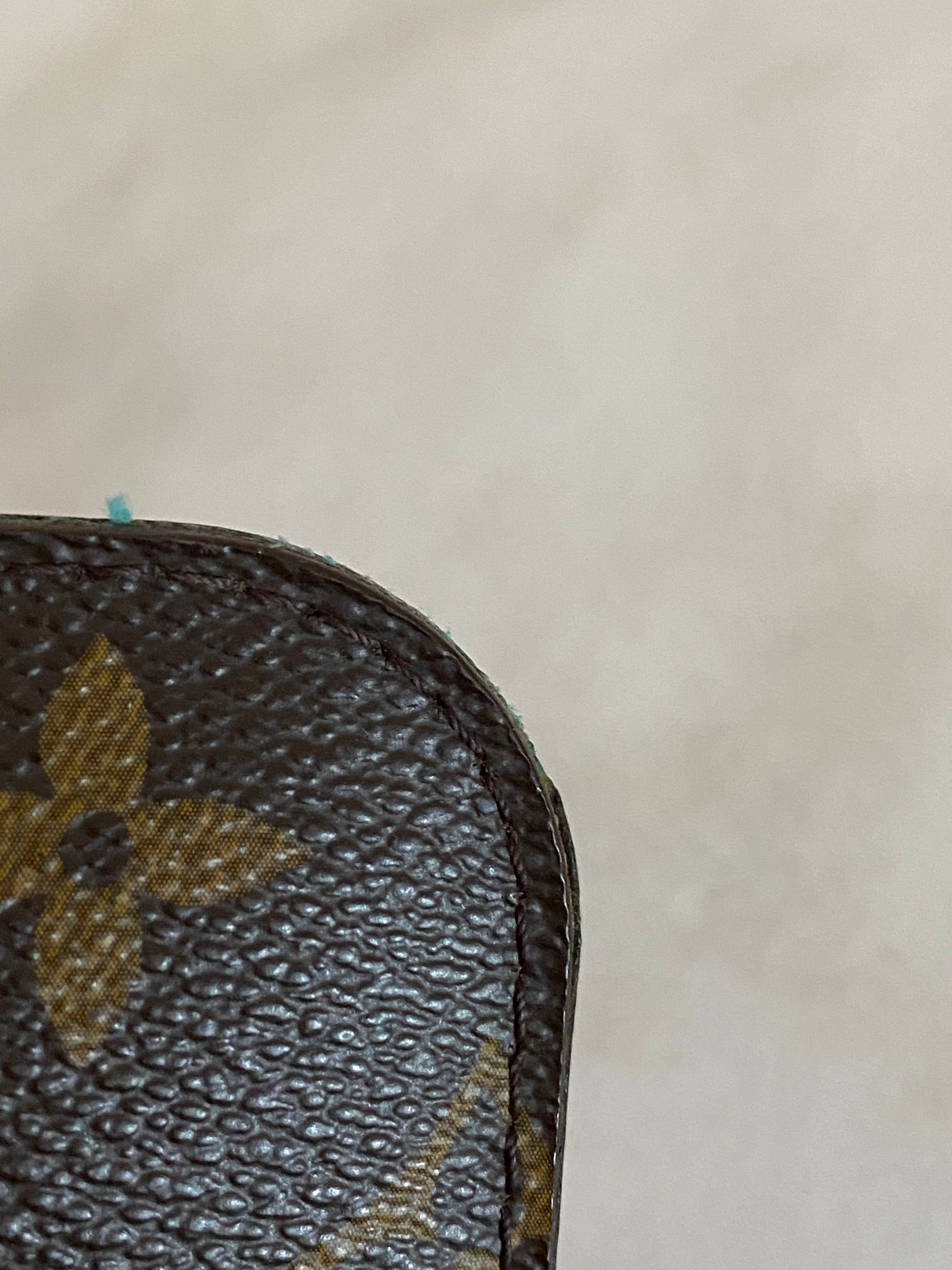 Louis Vuitton Monogram Turquoise Neverfull MM Pochette-Pochette-Louis Vuitton-The Closet Egypt