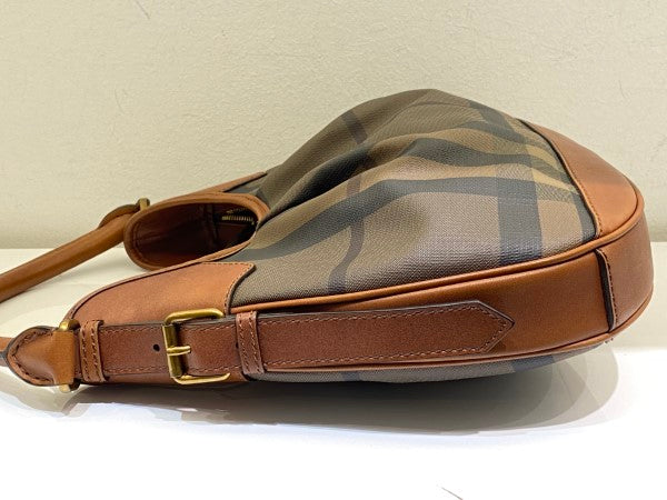Burberry Camel House Check Hobo Bag-handbag-Burberry-The Closet Egypt