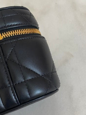 Christian Dior Black Caro Mini Vanity Case-Vanity Case-Christian Dior-The Closet Egypt