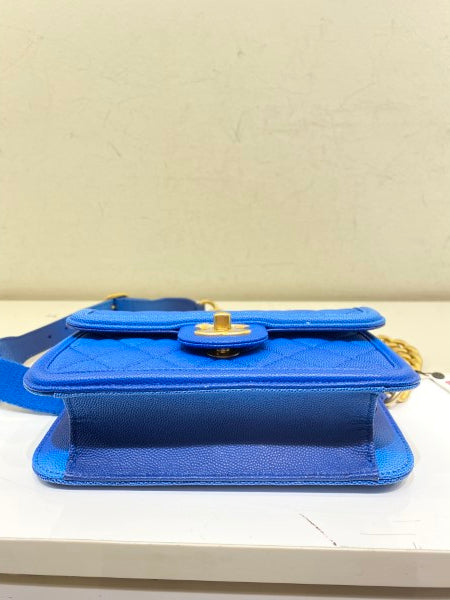 Chanel Blue On The Sea Belt Bag-Belt Bag-Chanel-The Closet Egypt