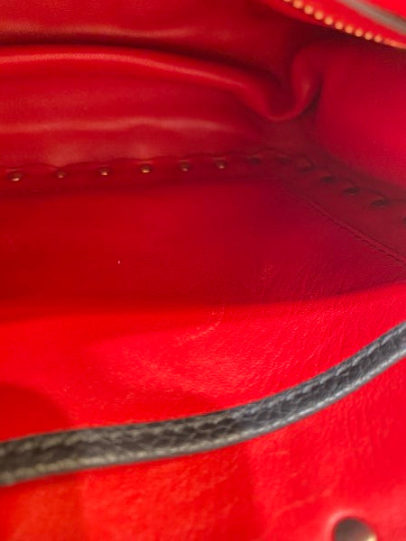 Valentino Black Spike Rockstud Tote Bag-handbag-Valentino-The Closet Egypt