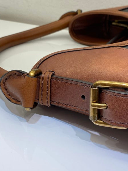 Burberry Camel House Check Hobo Bag-handbag-Burberry-The Closet Egypt