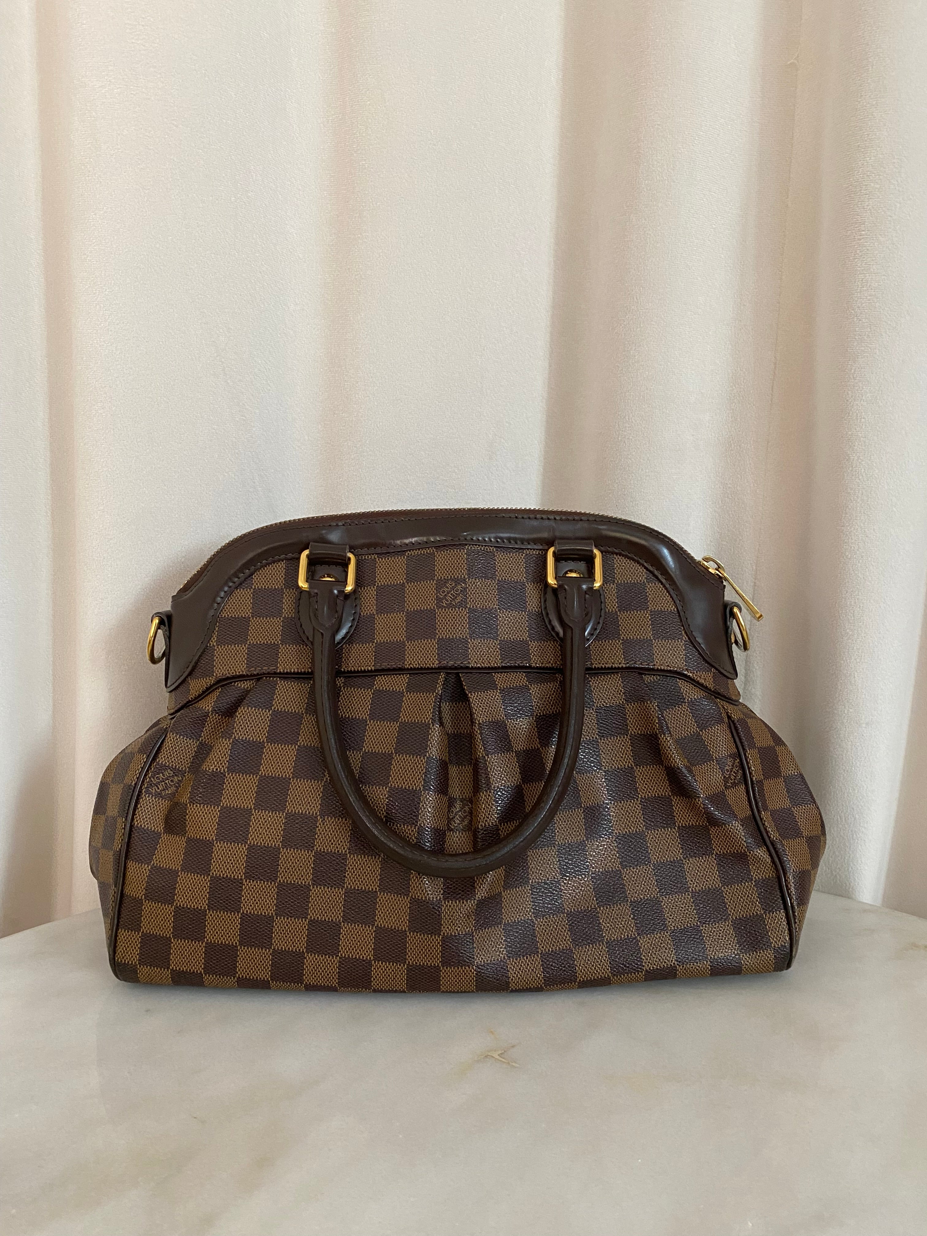 Louis Vuitton Damier Ebene Trevi PM Bag-handbag-Louis Vuitton-The Closet Egypt