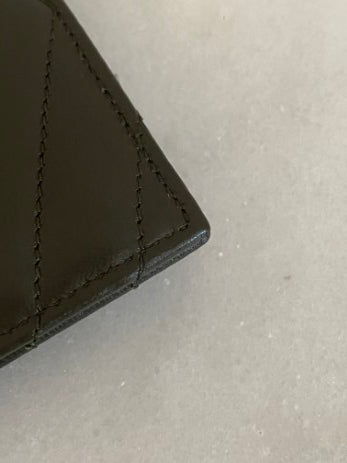 YSL Green Card Holder-Card Holder-YSL-The Closet Egypt