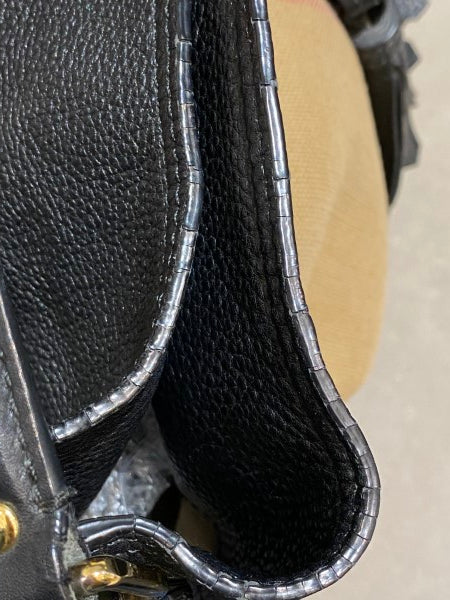 Burberry Black Brit Check Ashby Bucket Bag-handbag-Burberry-The Closet Egypt