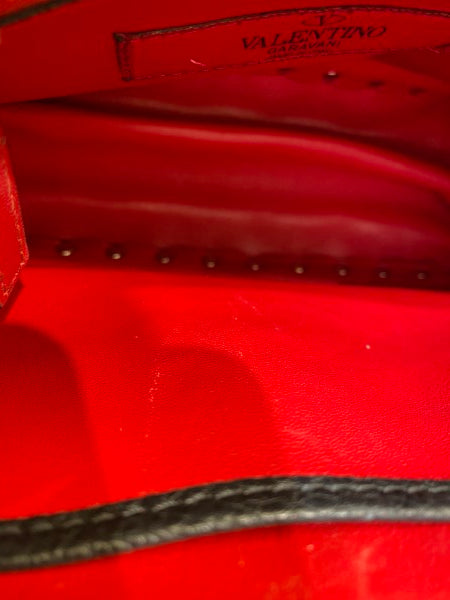 Valentino Black Spike Rockstud Tote Bag-handbag-Valentino-The Closet Egypt