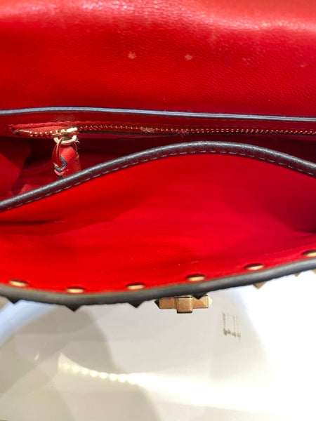 Valentino Black Spike Rockstud Tote Bag-handbag-Valentino-The Closet Egypt