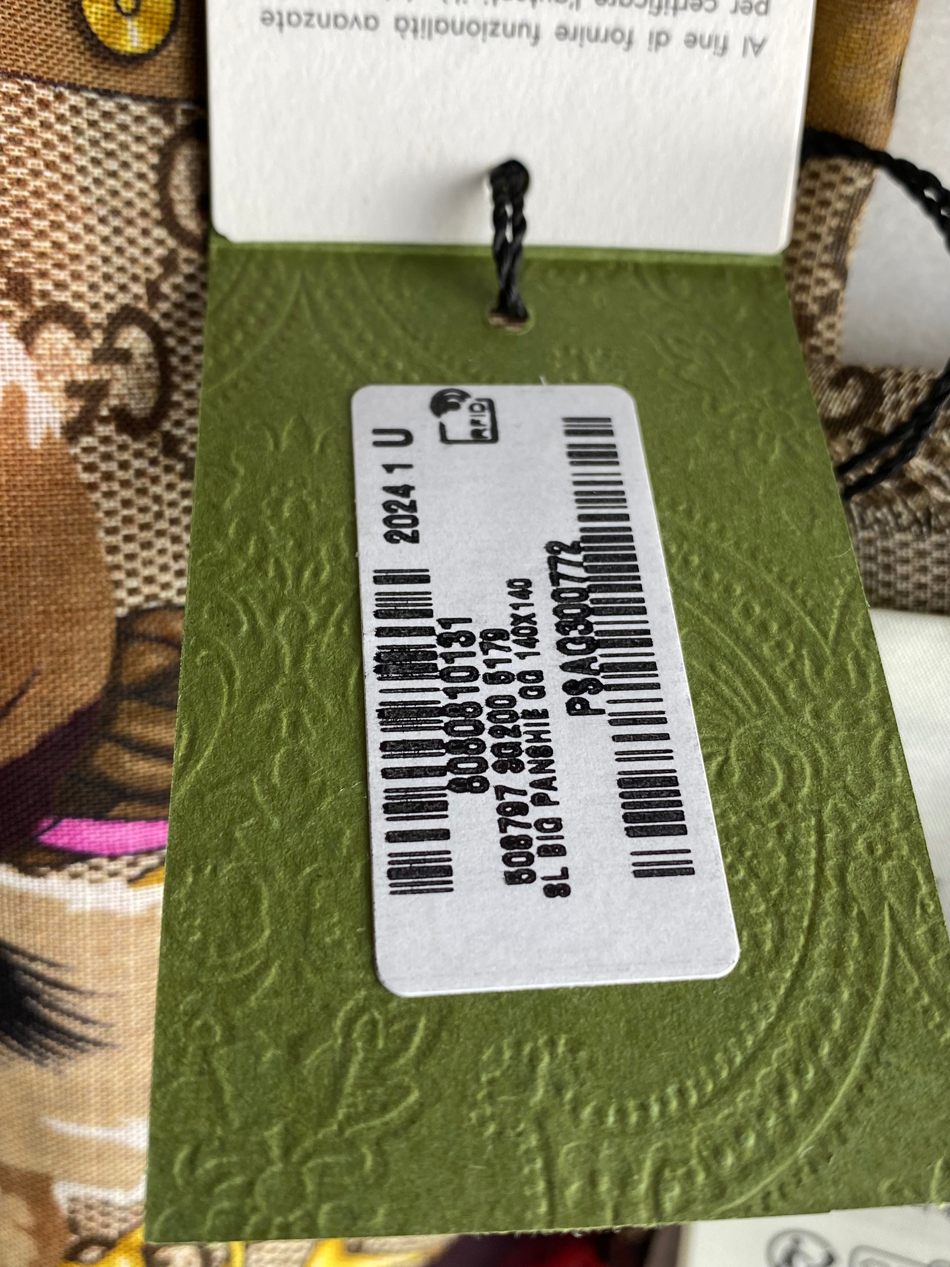 Gucci Bicolor GG Floral Scarf-Scarf-Gucci-The Closet Egypt