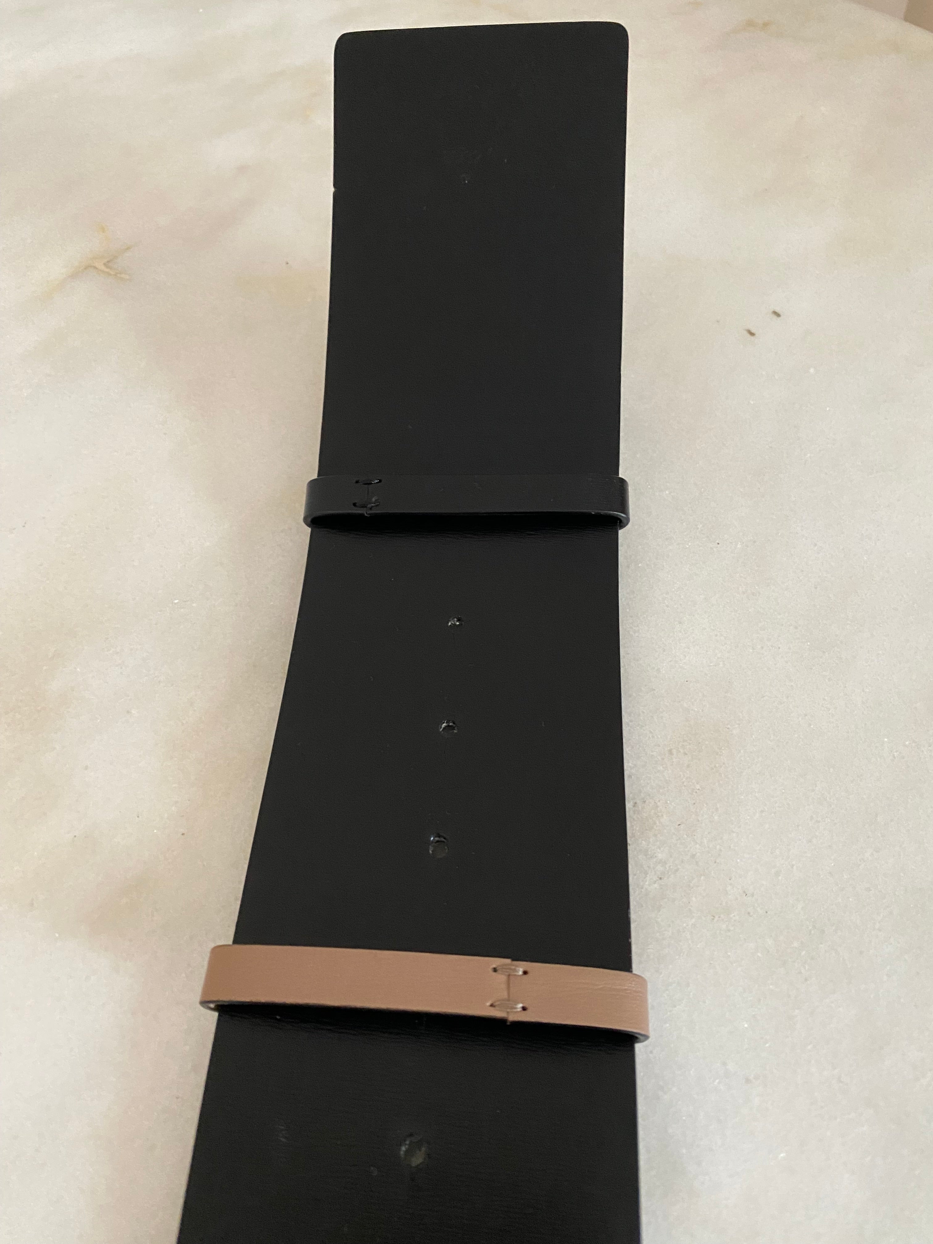 Valentino Bicolor Reversible Vlogo 70mm Belt-Belt-Valentino-The Closet Egypt