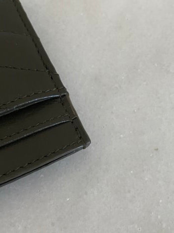 YSL Green Card Holder-Card Holder-YSL-The Closet Egypt