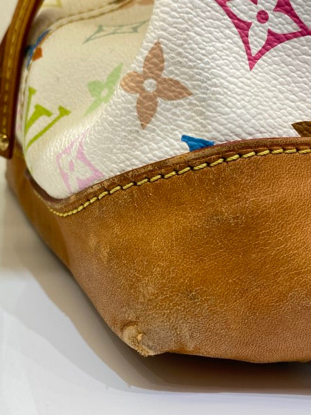 Louis Vuitton White Multicolor Monogram Ursula Bag-handbag-Louis Vuitton-The Closet Egypt