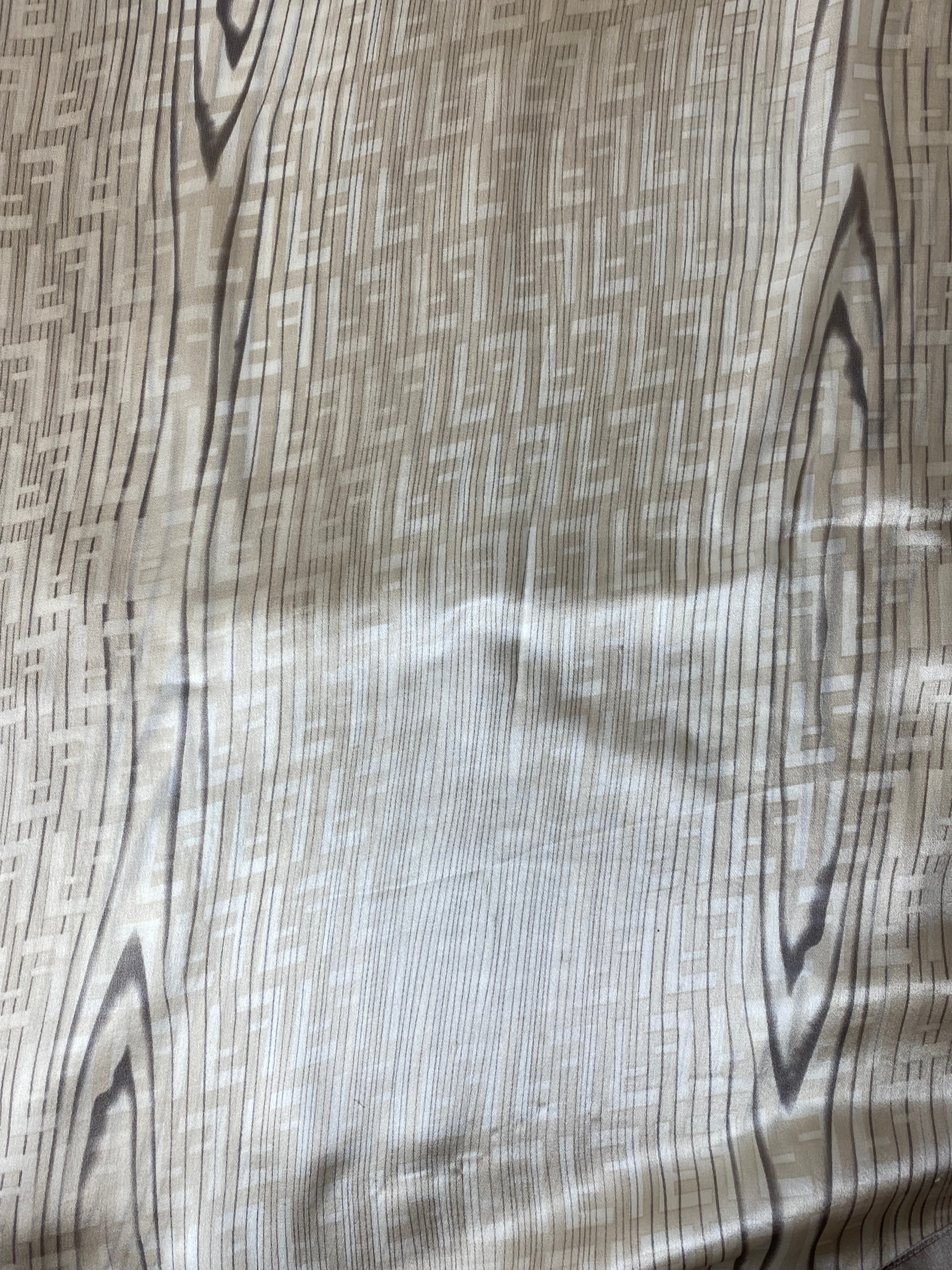 Fendi Bicolor FF Silk Scarf-Scarf-Fendi-The Closet Egypt