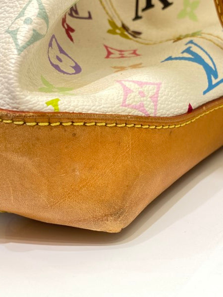 Louis Vuitton White Multicolor Monogram Ursula Bag-handbag-Louis Vuitton-The Closet Egypt