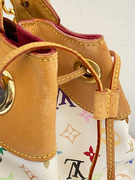 Louis Vuitton White Multicolor Monogram Ursula Bag-handbag-Louis Vuitton-The Closet Egypt