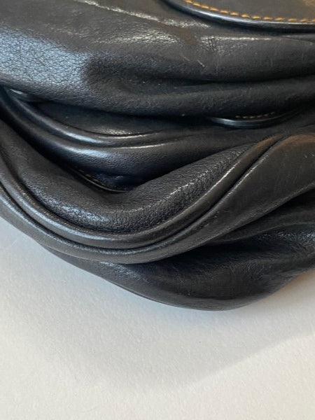 Christian Dior Black Vintage Saddle Bag-handbag-Christian Dior-The Closet Egypt