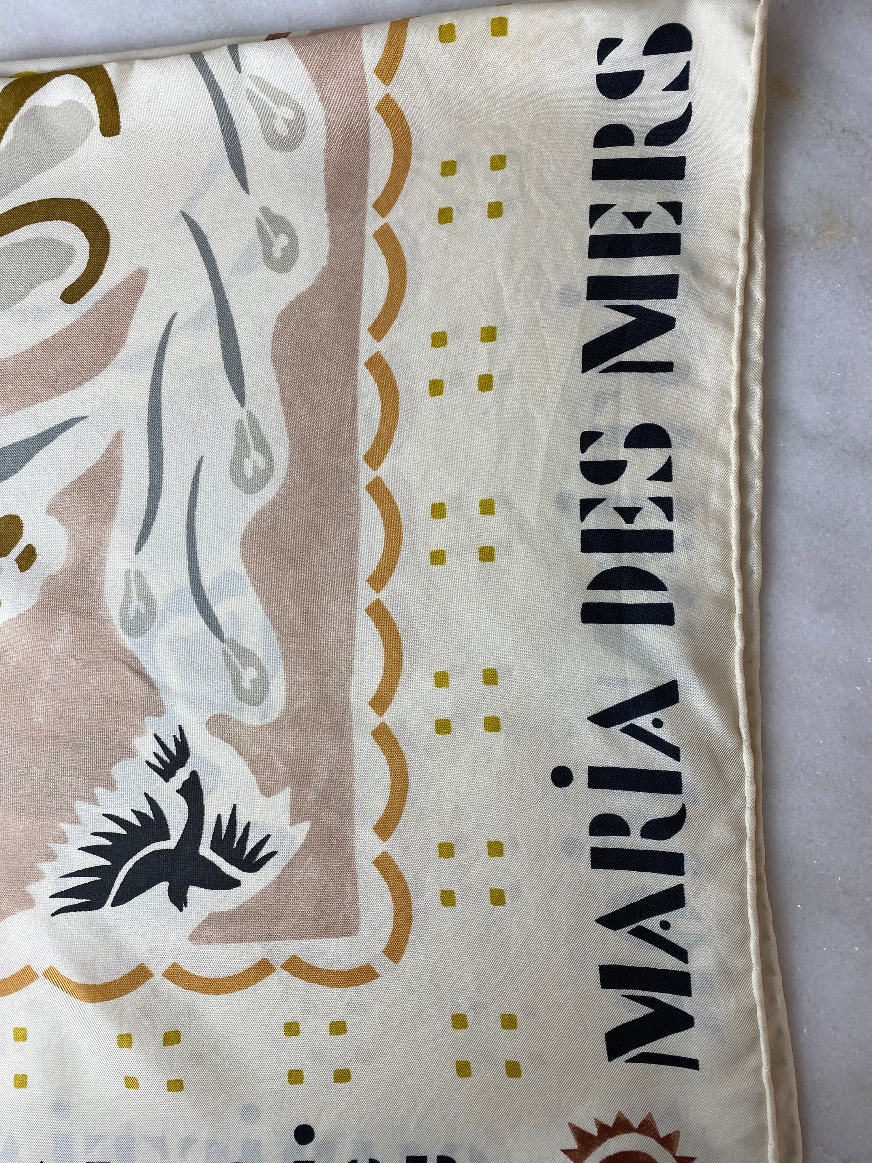 Christian Dior Tricolor Animals Square Scarf-Scarf-Christian Dior-The Closet Egypt