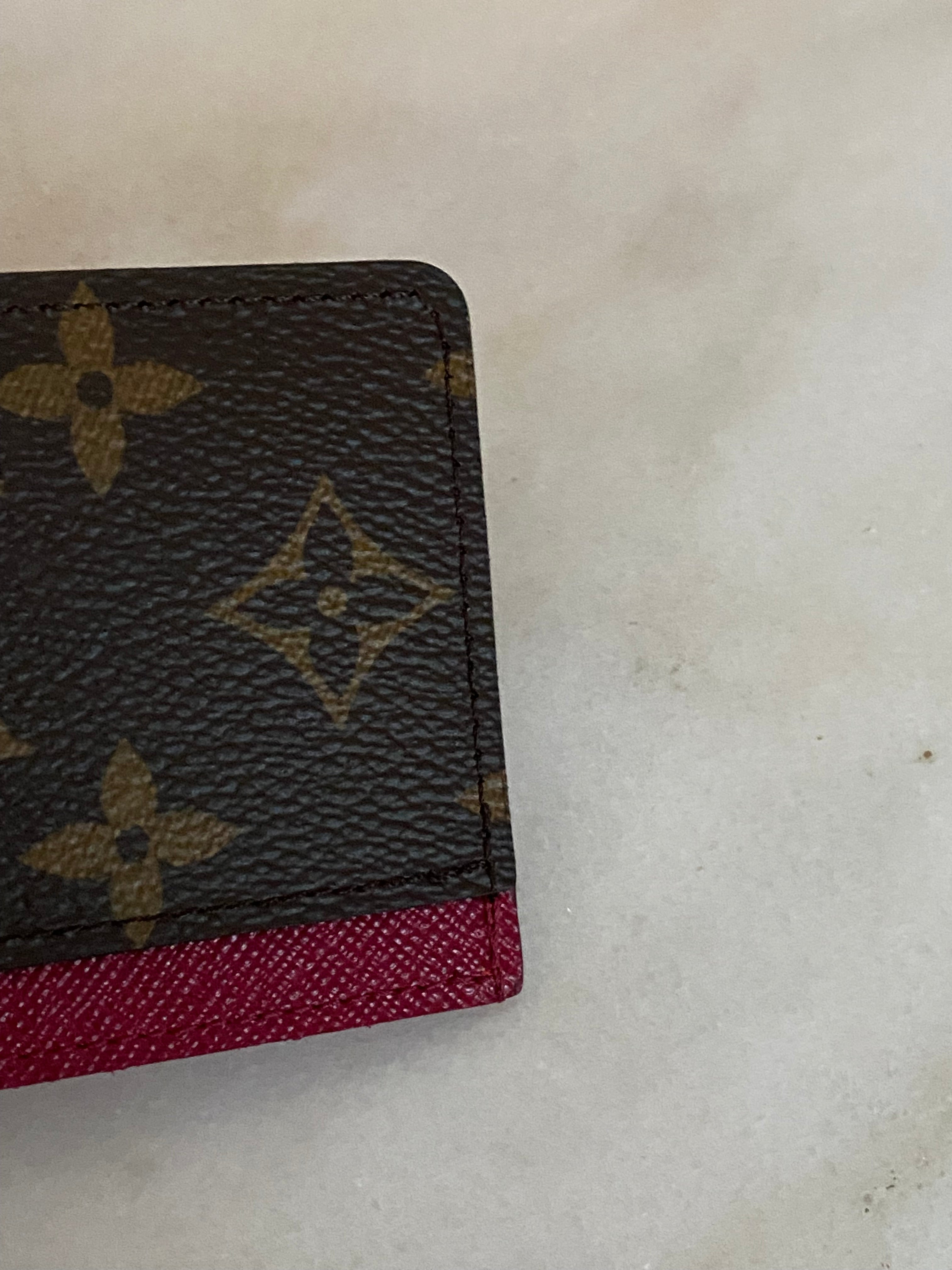 Louis Vuitton Monogram Red Card Holder-Card Holder-Louis Vuitton-The Closet Egypt