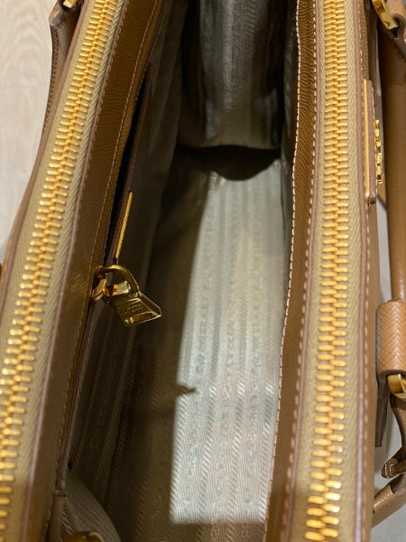 Prada Brown Lux Galleria Large Tote Bag-handbag-Prada-The Closet Egypt
