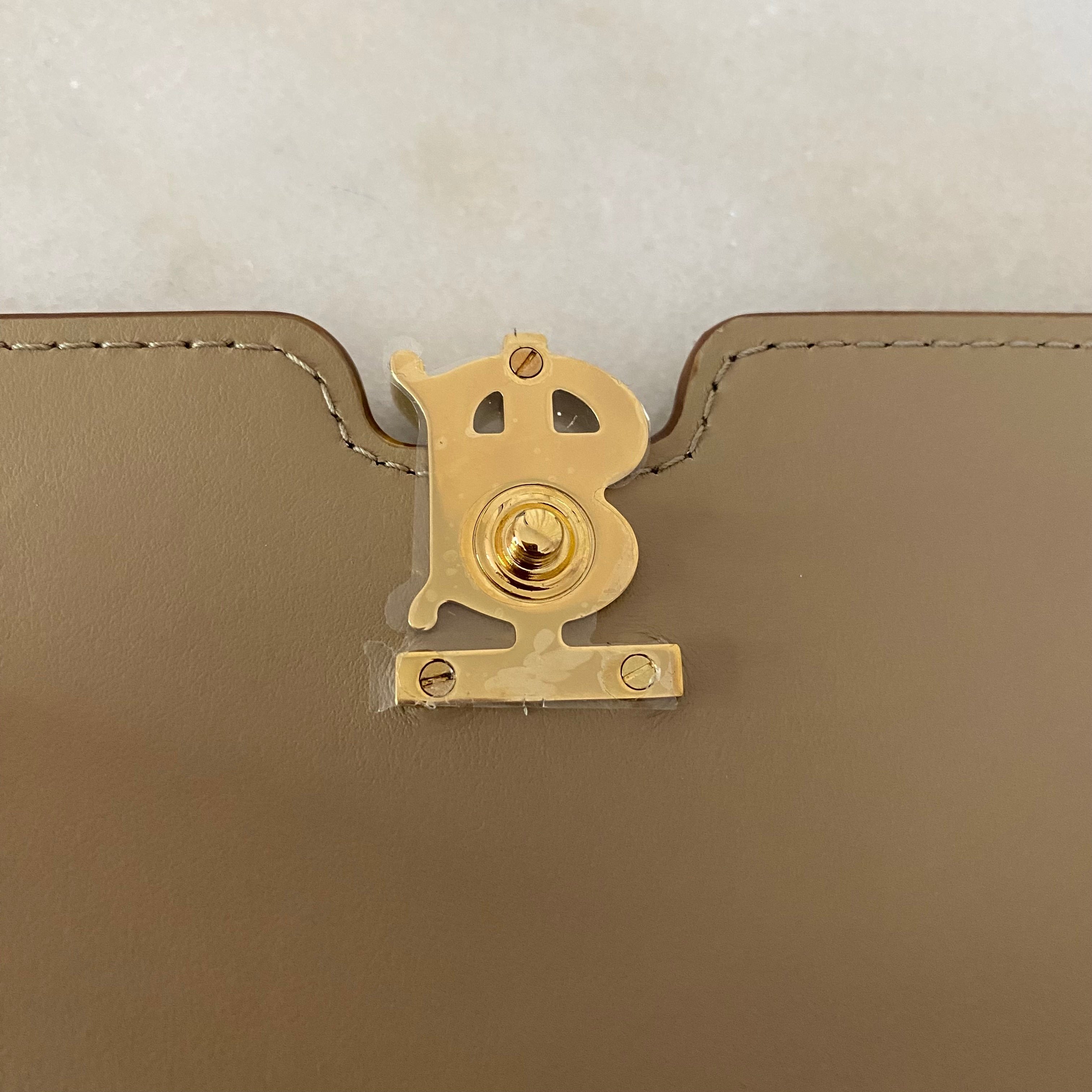 Burberry Beige TB Long Wallet-wallet-Burberry-The Closet Egypt