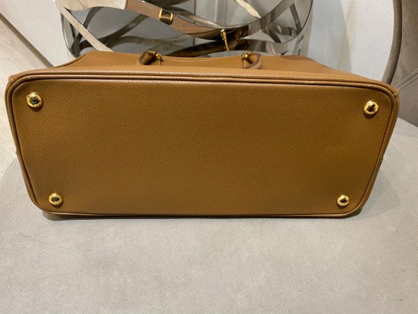 Prada Brown Lux Galleria Large Tote Bag-handbag-Prada-The Closet Egypt