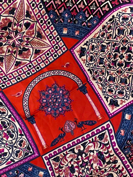 Hermes Bicolor Square Scarf-Scarf-Hermes-The Closet Egypt