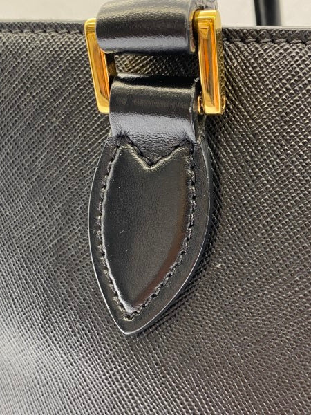 Prada Black Top Handle Bag-handbag-Prada-The Closet Egypt