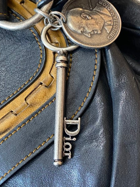 Christian Dior Black Vintage Saddle Bag-handbag-Christian Dior-The Closet Egypt