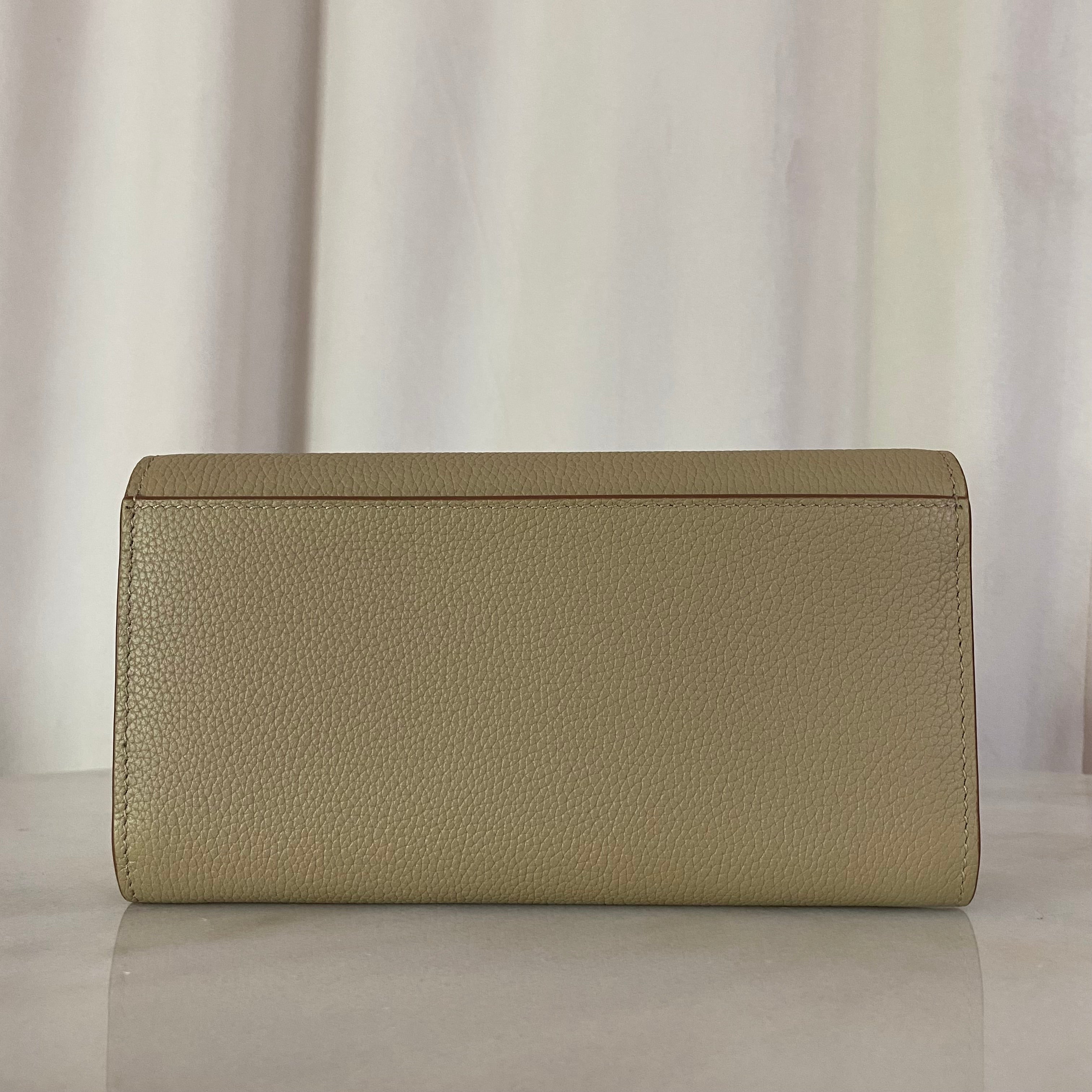 Burberry Beige TB Long Wallet-wallet-Burberry-The Closet Egypt