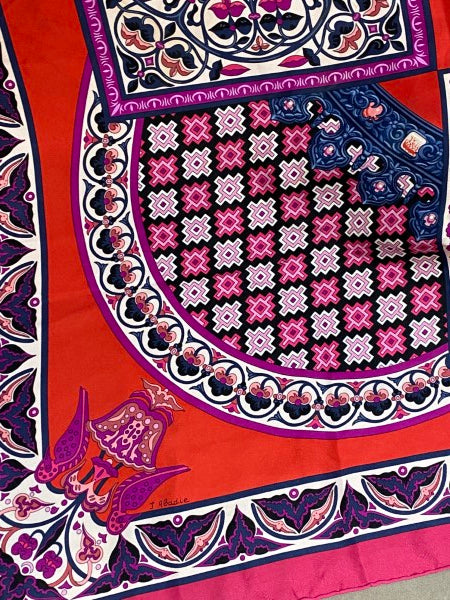 Hermes Bicolor Square Scarf-Scarf-Hermes-The Closet Egypt