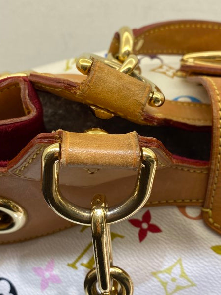 Louis Vuitton White Multicolor Monogram Ursula Bag-handbag-Louis Vuitton-The Closet Egypt