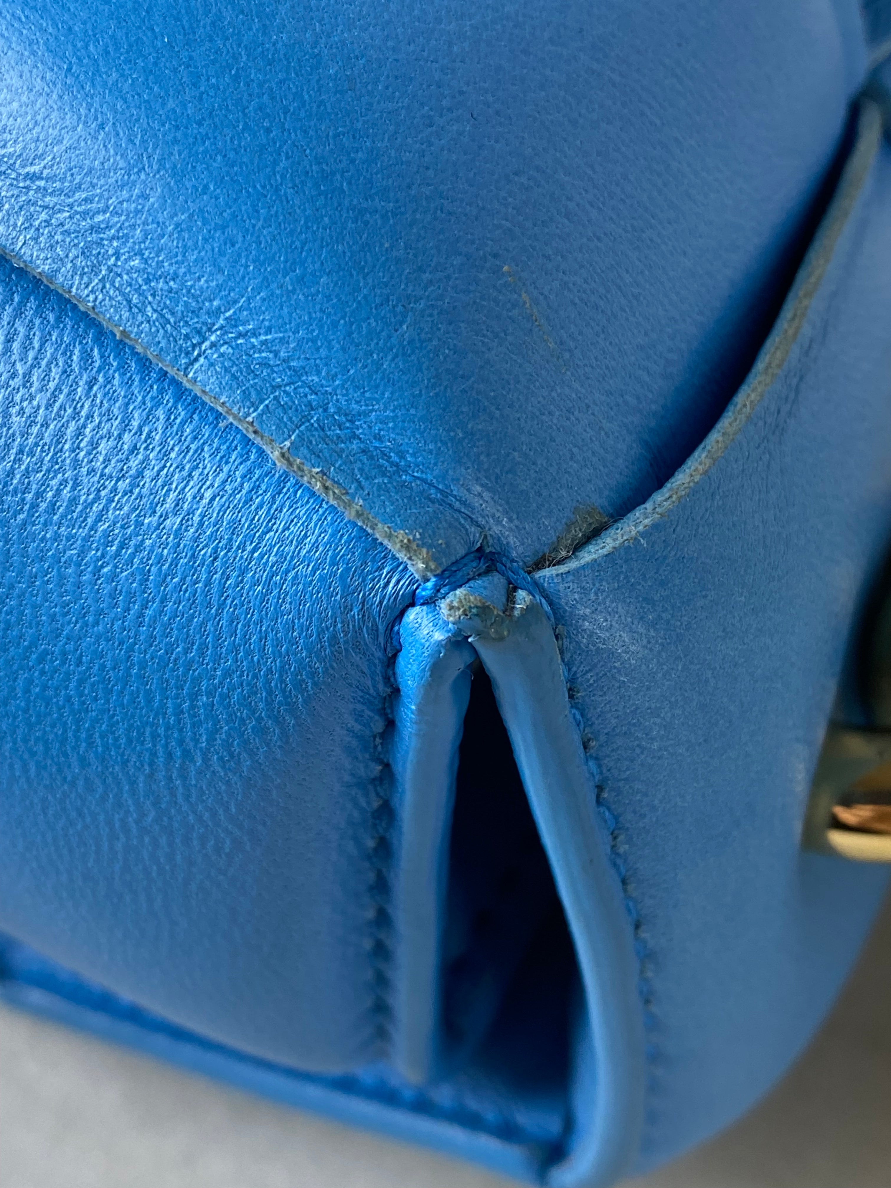 Bottega Veneta Blue Cassette Crossbody Bag-handbag-Bottega Veneta-The Closet Egypt