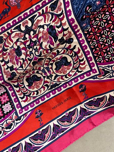 Hermes Bicolor Square Scarf-Scarf-Hermes-The Closet Egypt