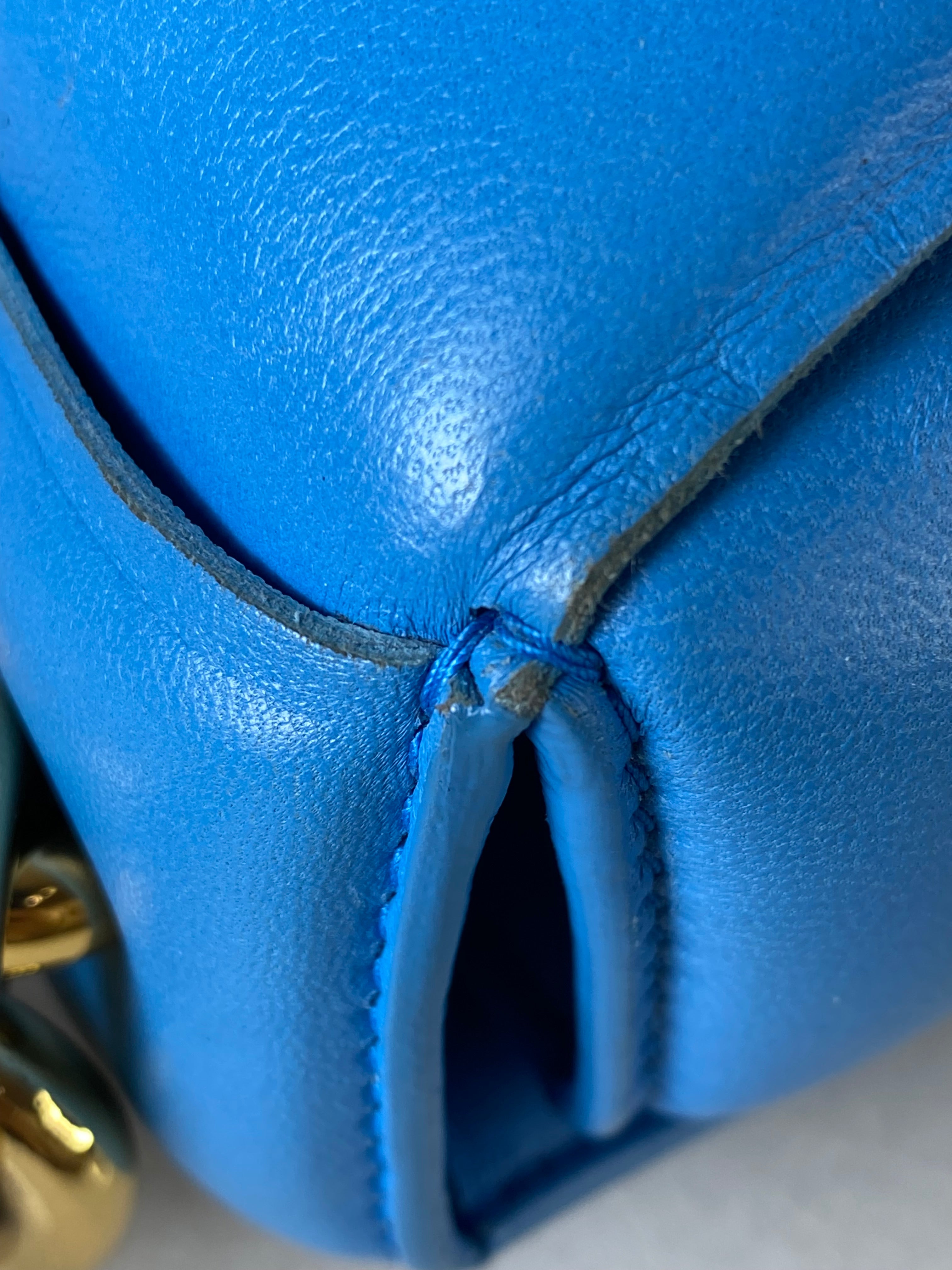 Bottega Veneta Blue Cassette Crossbody Bag-handbag-Bottega Veneta-The Closet Egypt