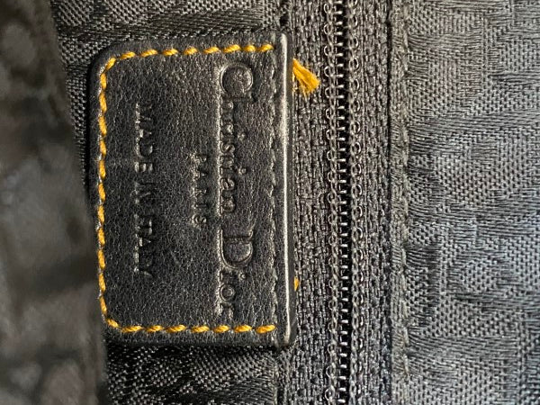 Christian Dior Black Vintage Saddle Bag-handbag-Christian Dior-The Closet Egypt