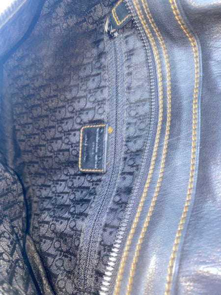 Christian Dior Black Vintage Saddle Bag-handbag-Christian Dior-The Closet Egypt