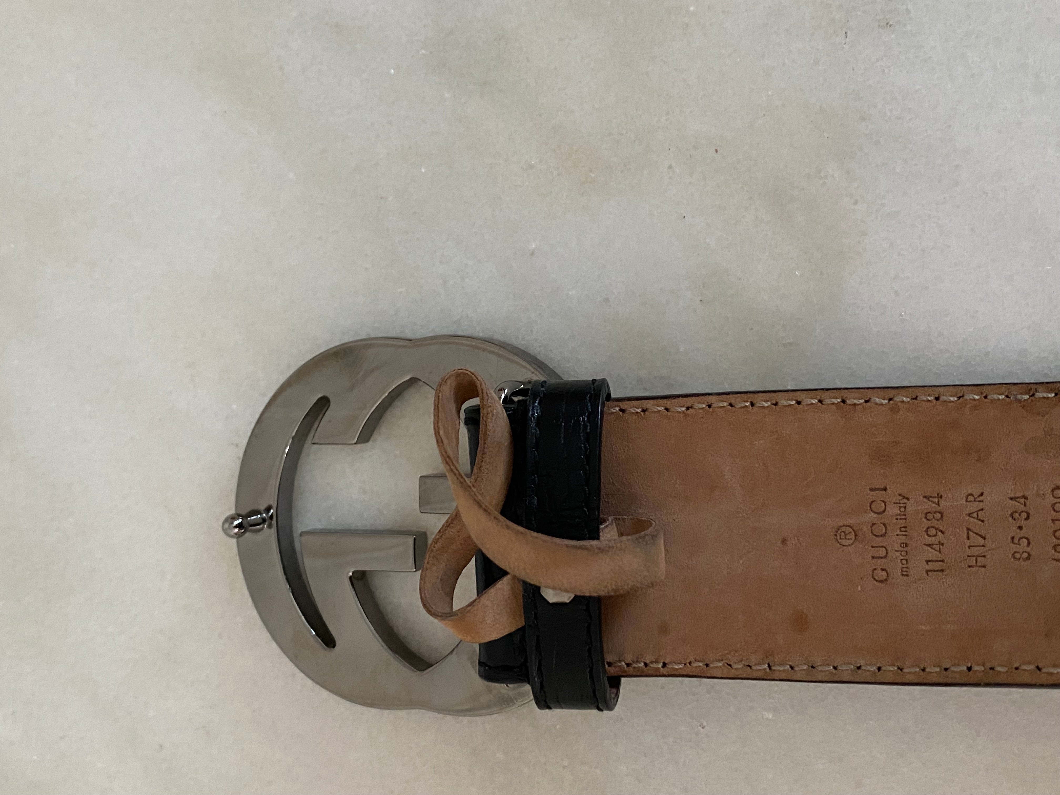 Gucci Black Ophidia Belt 34-Belt-Gucci-The Closet Egypt