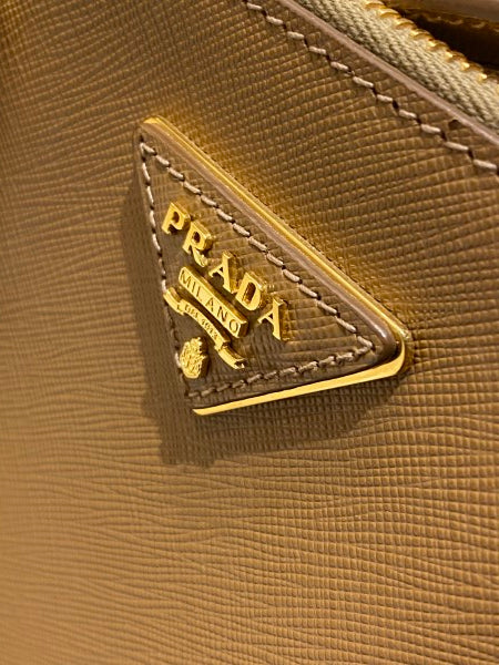 Prada Brown Lux Galleria Large Tote Bag-handbag-Prada-The Closet Egypt