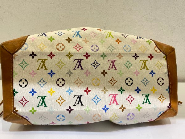 Louis Vuitton White Multicolor Monogram Ursula Bag-handbag-Louis Vuitton-The Closet Egypt