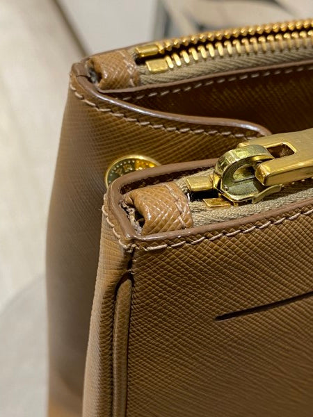 Prada Brown Lux Galleria Large Tote Bag-handbag-Prada-The Closet Egypt