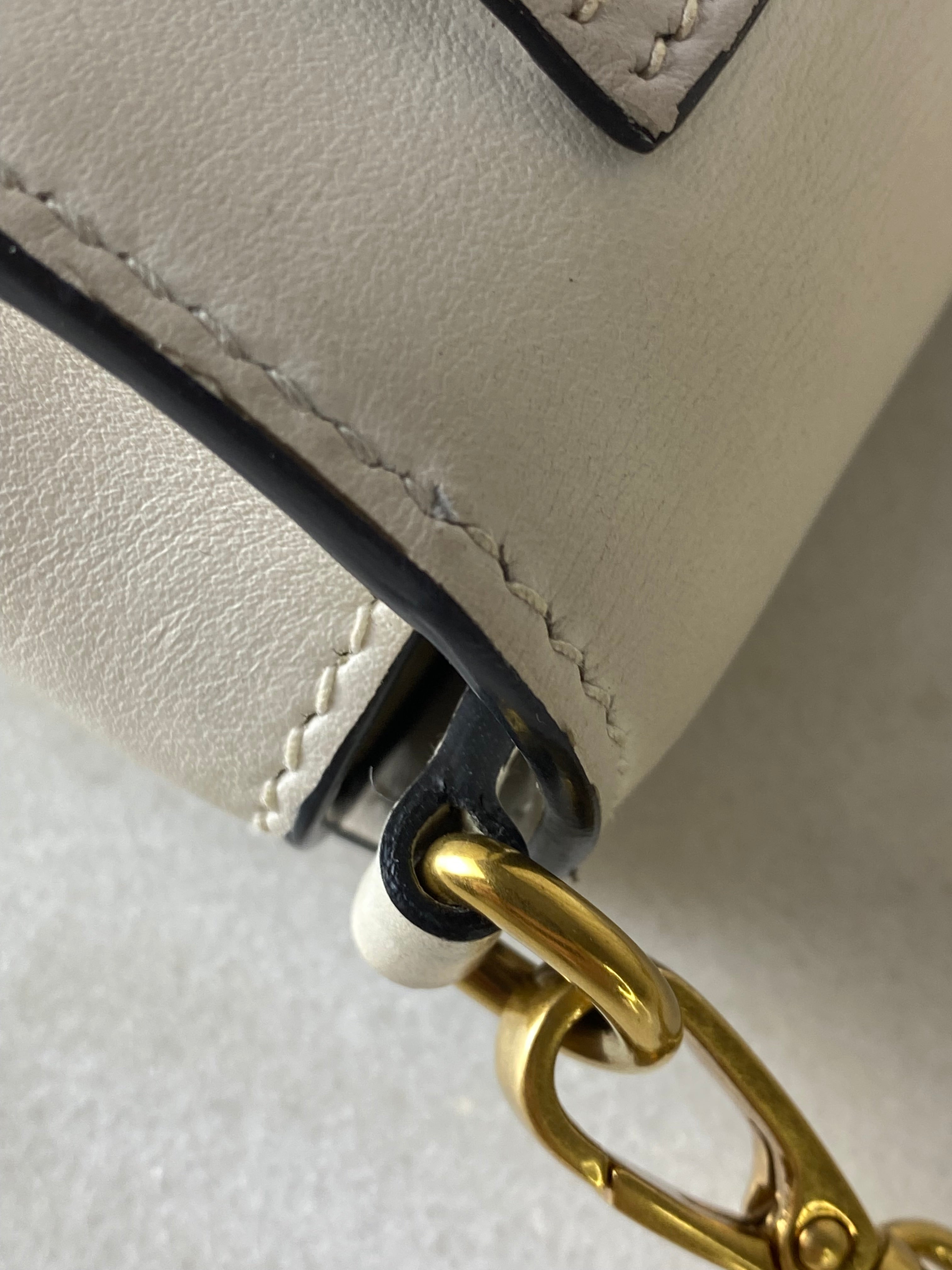Prada Bicolor Cahier Convertible Crossbody Bag-handbag-Prada-The Closet Egypt
