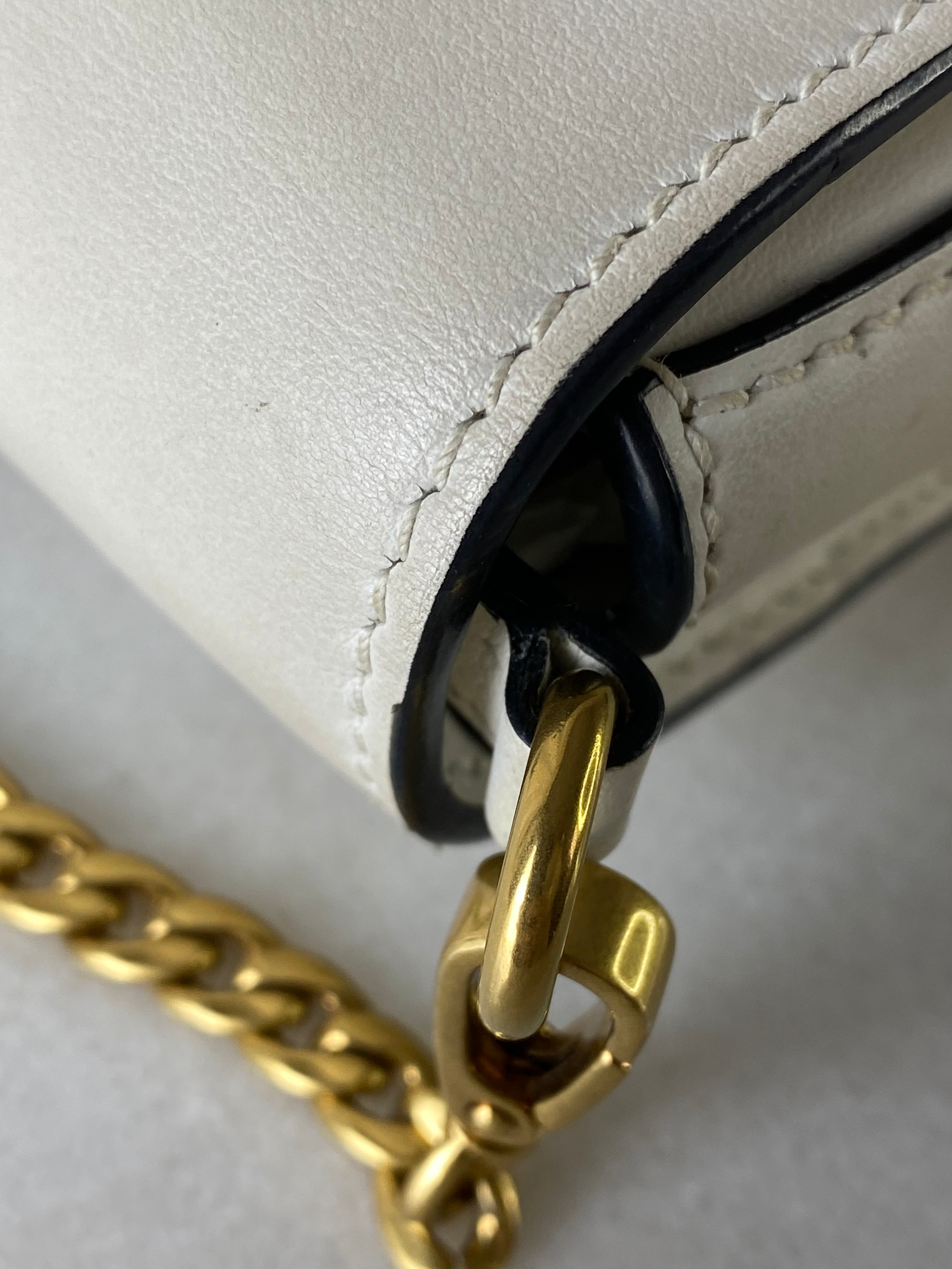 Prada Bicolor Cahier Convertible Crossbody Bag-handbag-Prada-The Closet Egypt