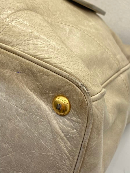 Prada Grey Glace Tote Bag-handbag-Prada-The Closet Egypt