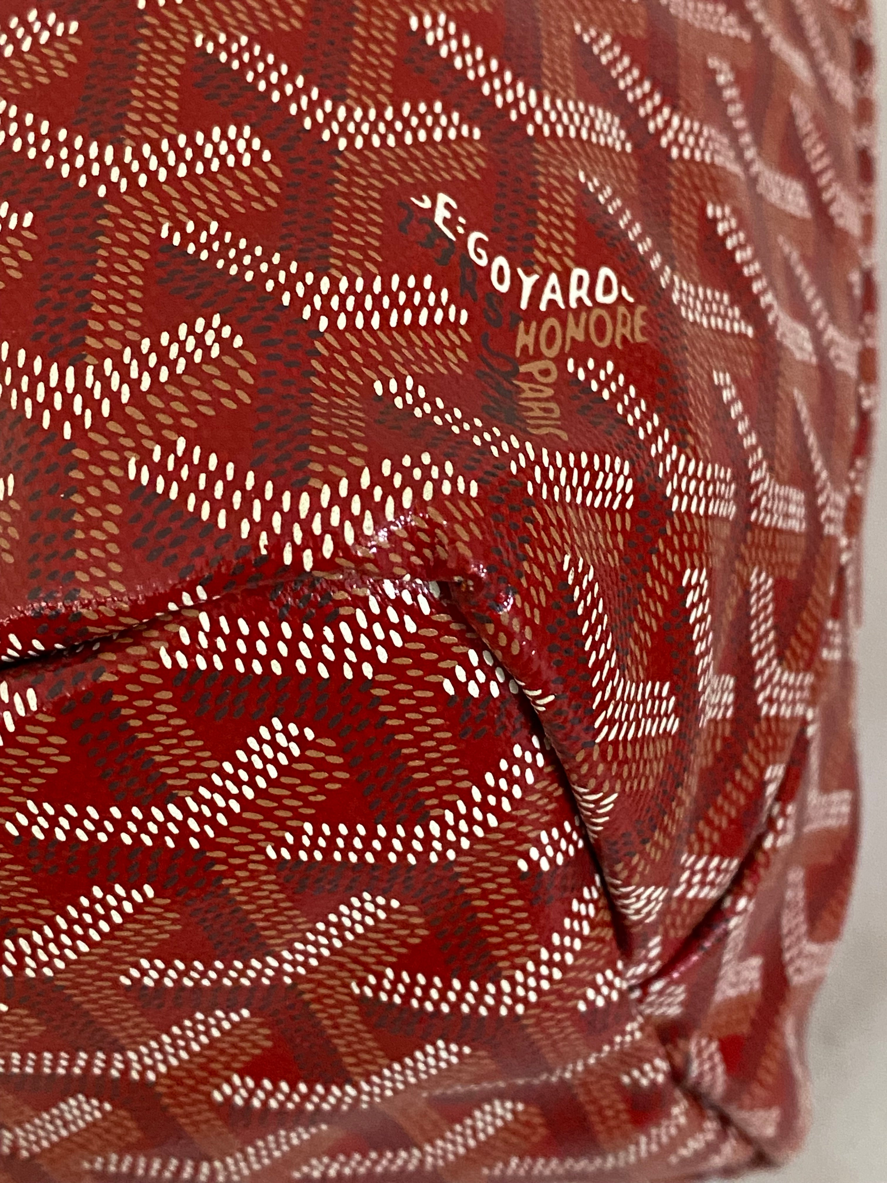 Goyard Red Gordyan Saint Louis PM Bag-handbag-Goyard-The Closet Egypt