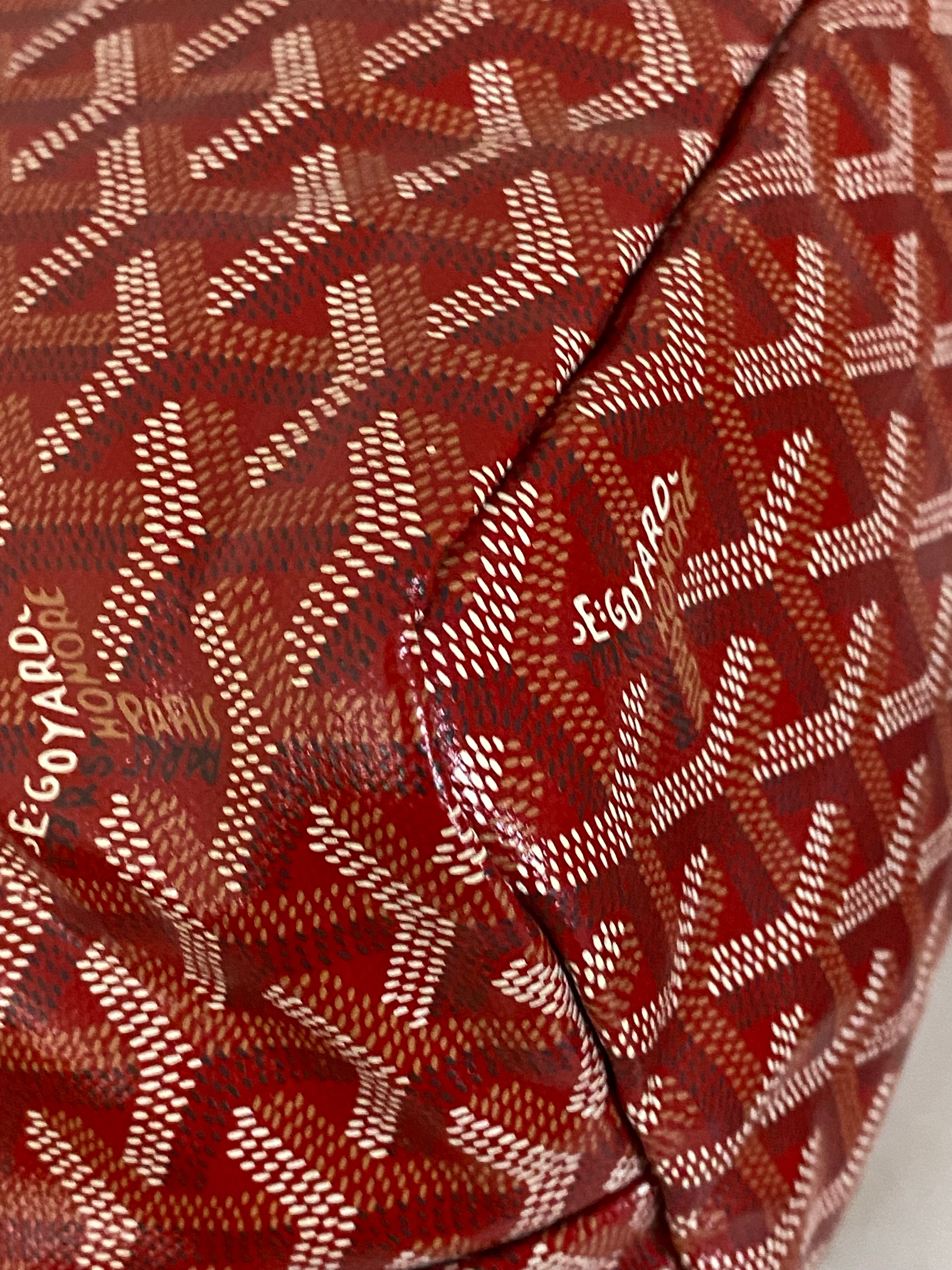 Goyard Red Gordyan Saint Louis PM Bag-handbag-Goyard-The Closet Egypt