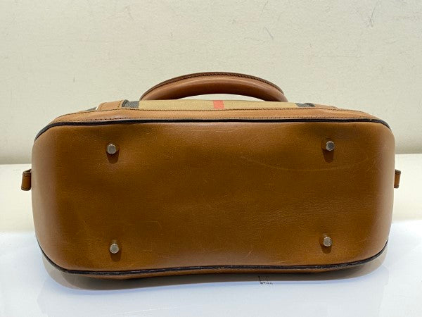 Burberry Brown House Check Orchard Bag-handbag-Burberry-The Closet Egypt