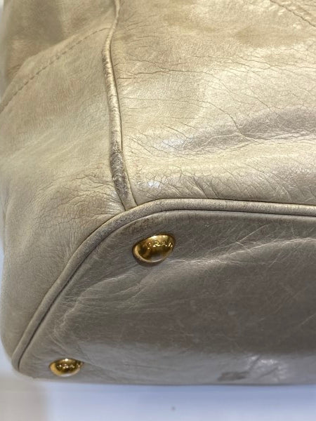 Prada Grey Glace Tote Bag-handbag-Prada-The Closet Egypt